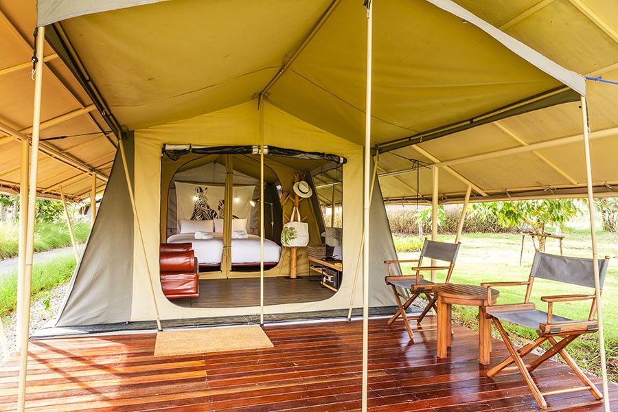 Lala Mukha Tented Resort Khao Yai Mu Si Exterior photo